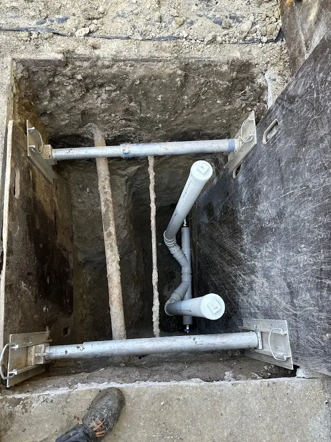 Experienced plumber completing Gas Line Repair work in Ames